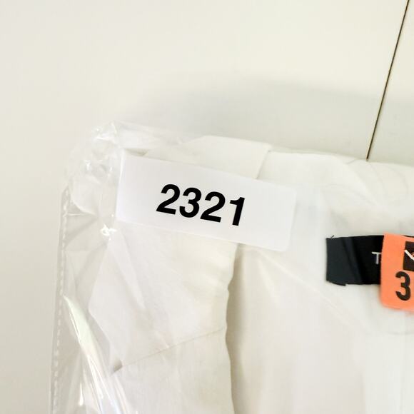 Theory Boxy Blazer in Good Linen White N0303103 $425 - 4 - Picture 9 of 9